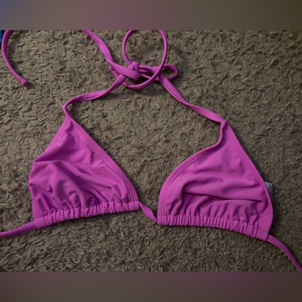 Vibrant Purple Bikini Top